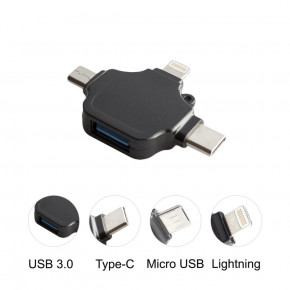  XoKo AC-330 3.0 USB Type-C/MicroUSB/Lightning 8