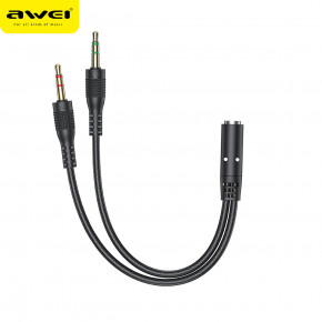  Awei AUX-002 Headset Audio Black (16726)