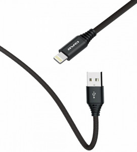  Awei CL-54 Lightning cable 1  Black 4