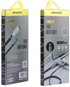  Awei CL-95 Lightning cable 1  White 3