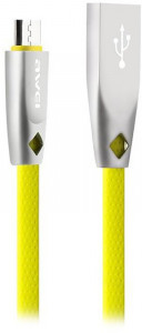  Awei CL-96 Micro cable 1m Yellow