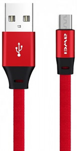  Awei CL-98 Micro cable 1m Red