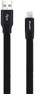  AWEI CL-97 Lightning cable 1m Black #I/S