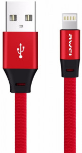  AWEI CL-97 Lightning cable 1m Red #I/S