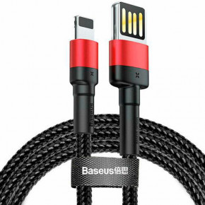  USB-Lightning Baseus Cafule Lightning Black/Red 3m (CALKLF-R91)