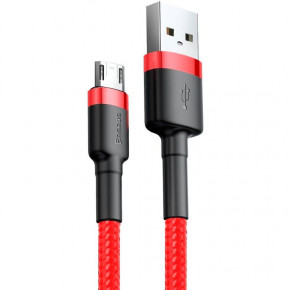  USB-Micro USB Baseus Cafule Red 2  (CAMKLF-C09)