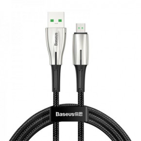  Micro Baseus USB Waterdrop |4A 0.5m| black