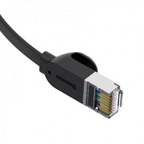   RJ45 Baseus high Speed Six Gigabit network cable (flat cable) |1M| black 3