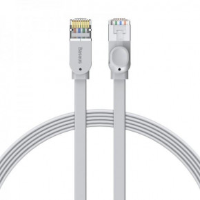   RJ45 Baseus high Speed Gigabit network cable (flat cable) |5M| white