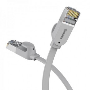   RJ45 Baseus high Speed Gigabit network cable (flat cable) |5M| white 4