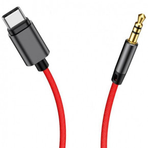  Type-C to 3.5mm BASEUS M01 black-red