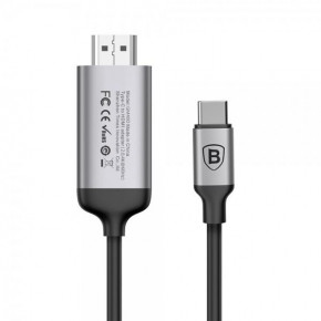  Baseus (CATCY-B0G) Type C - HDMI (1.8m) Space Gray (BS-000051467) 3