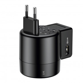  Baseus Universal Charger Rotation Type Black (ACCHZ-01) 3