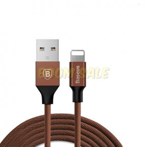  Baseus (CALYW-12) Lightning USB (2.1A) (1.2m) Coffee