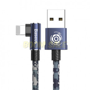  Baseus (CALMC-A03) Lightning USB (2.4A) (1m) Blue