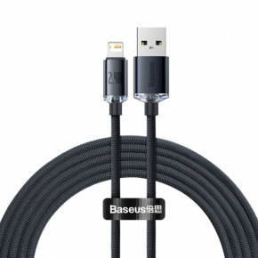  Baseus USB Lightning 2.4 A 2  Black (CAJY000101) 3