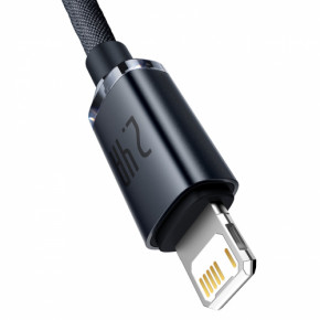  Baseus USB Lightning 2.4 A 2  Black (CAJY000101) 4