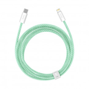  Baseus  Type-C Lightning 2.4 A 20W 1m Green (CALD000006)