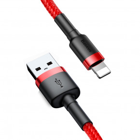  Baseus Cafule Lightning USB 2.4 A 1m Red (CALKLF-B09)