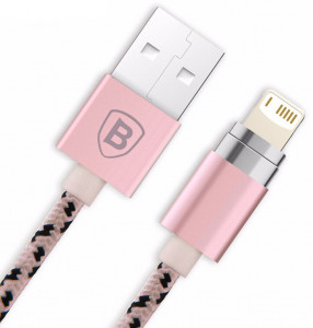  Baseus Insnap series magnetic cable  Lightning 1M Rose Gold (CAMCLH-ALF0R)