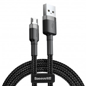   Baseus Cafule micro USB USB 2.4 A 0,5  Black-Grey (CAMKLF-AG1)