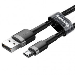   Baseus Cafule micro USB USB 2.4 A 0,5  Black-Grey (CAMKLF-AG1) 5