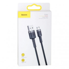  USB Baseus micro - USB CAMKLF-B-M-Grey-Black 1  3