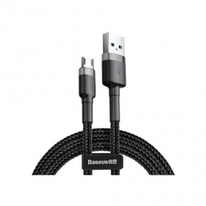  USB Baseus micro - USB CAMKLF-B-M-Grey-Black 1 