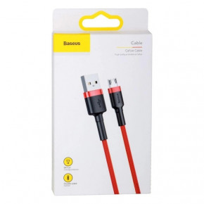  Baseus USB micro-USB CAMKLF-C-M-Red 2  3