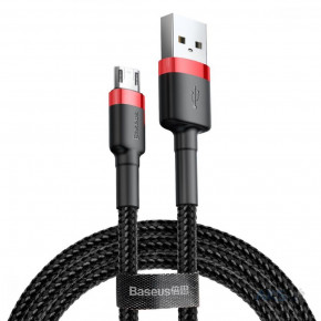  Baseus Cafule microUSB USB 1.5 A 2  Black-Red (CAMKLF-C91)