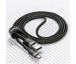  Baseus Cafule micro USB - USB 1.5 A 2  Black-Grey (CAMKLF-CG1) 6