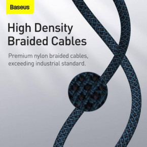  Baseus High Density Braided PD 20W Lightning USB Type-C 2  (CATLGD-A03) Blue 3