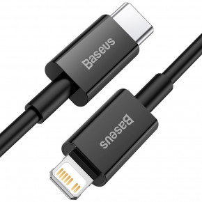  Baseus Superior Series USB Type-C Apple Lightning 20 W 1  Black (CATLYS-A01)