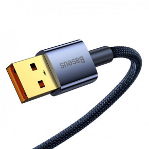  Baseus USB 2.0 AM-Type-C , 1 , 5A, (100W) Explorer Series Auto Power-Off Blue (CATS000203) 5