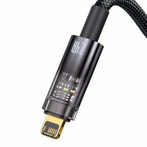  Baseus  USB Lightning 2.4 A  1m Black (CATS000401)