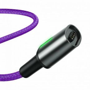   MicroUSB     Baseus Zinc Magnetic (Charging only) 2A 1m Purple 4