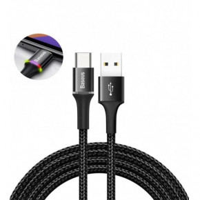  Type-C   Baseus halo data HW flash charge cable (40W) 1m Black