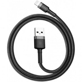     iPhone Baseus Cafule USB for lightning 2.4A 1m Black