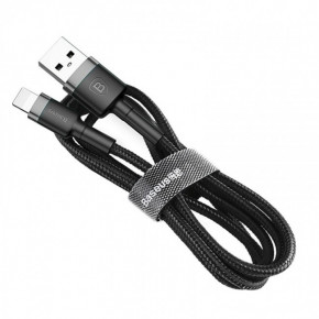     iPhone Baseus Cafule USB for lightning 2.4A 1m Black 3