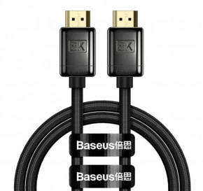  HDMI M - M, 2m, V2.1 8K,  High Definition Series (Zinc alloy) WKGQ000101 Baseus  (WKGQ000101)