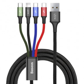   Baseus Micro / Lightning / 2Type - C, 1.2  (CA1T4-B01)