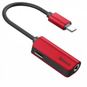    Apple Baseus (CALL32) Lightning - 3.5 mm - Lightning Red (BS-000044714) 3