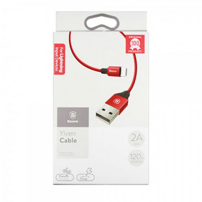  Baseus (CALYW-09) Lightning USB (2.1A) (1.2m) Red (BS-000044719) 3