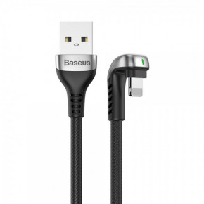  Baseus (CALUX-A01) Lightning (2.4A) (1m) Black (BS-000067154) 3