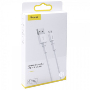  Baseus (CAMSW-02) Micro (2.4A) (1m) White (BS-000068518)