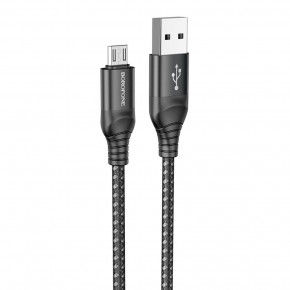  Borofone BX56 Delightful USB Type A Lightning 2.4 A 1m Black (6931474750921)