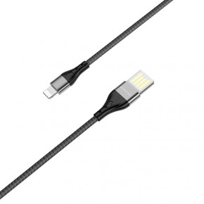  Borofone BU11 Tasteful Lightning USB 1.2m Black (BU11LB)