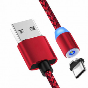  Borofone BU16 Skill USB Type-C USB 2.4 A 1,2m Red (BU16CR)