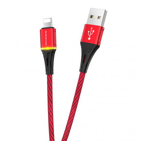  Borofone BU25 Glory Type-C USB 2.4 A 1,2m Red (BU25CR)