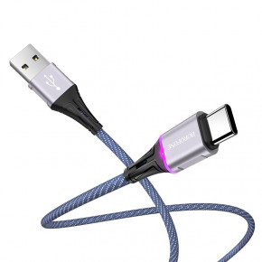  Borofone BU25 Glory USB Type-C 2.4 A 1,2m Blue (BU25CU)